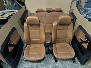 Bmw X3 E83 LCI Ledersitze Lederausstattung braun zimt manuell verstellbar