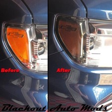 For 2022-2026 Chevy Silverado Headlight SMOKE...
