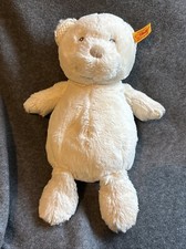 STEIFF Giggles Teddy Bear Plush, Cream Ivory, Soft Stuffed Animal 240584 12