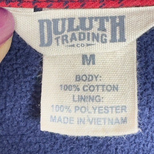 Duluth Trading Co Damen Medium rot kariert Flanell gefüttert Hemd Jacke Shacket - Bild 6 von 15