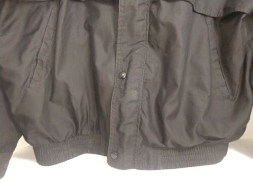 GEAR FOR SPORTS XXL BLACK & TAN MENS LIGHT JACKET COAT ZIP/SNAP - Picture 2 of 12