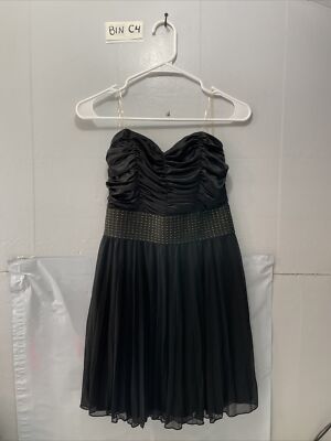 my michelle black dress Vintage With Polka Dot Size 9/10 Formal Casual Prom while structured shoulders balance the sleeveless cut My Michelle Dress Black Size