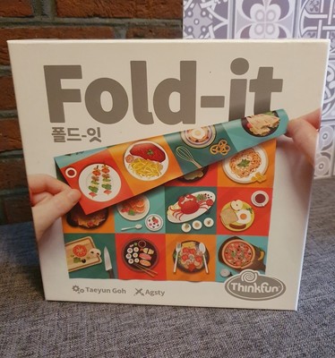 Thinkfun Fold-It Spiel - Eine Spielmarke fehlt
