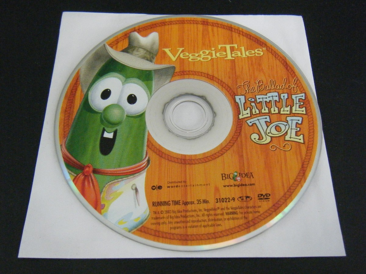 VeggieTales - The Ballad of Little Joe (DVD, 2003) - Disc
