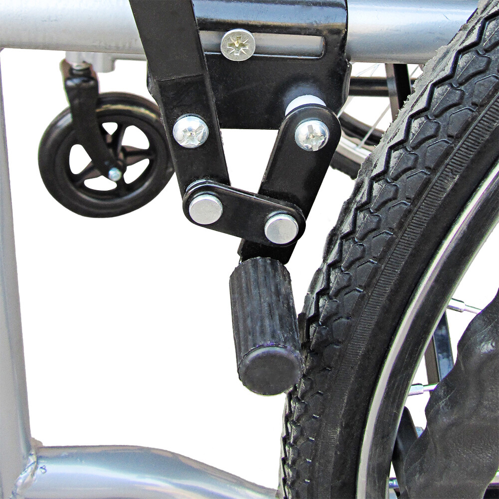 AID Wheelchair Self Propelled Folding Lightweight Transit Travel Wheelchair eBay