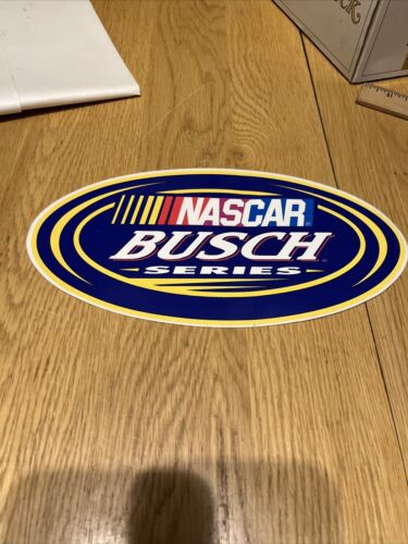Busch Series NASCAR racing decal sticker