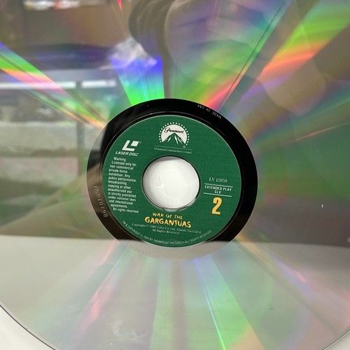 WAR OF THE GARGANTUAS Laserdisc LD Monster - Imagen 7 de 7