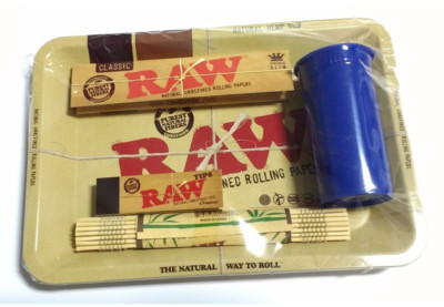 RAW MINI TRAY CLASSIC PAPER TIPS MAT MEDICINE PORT RAW SMOKING WEIHNACHTSGESCHENK 