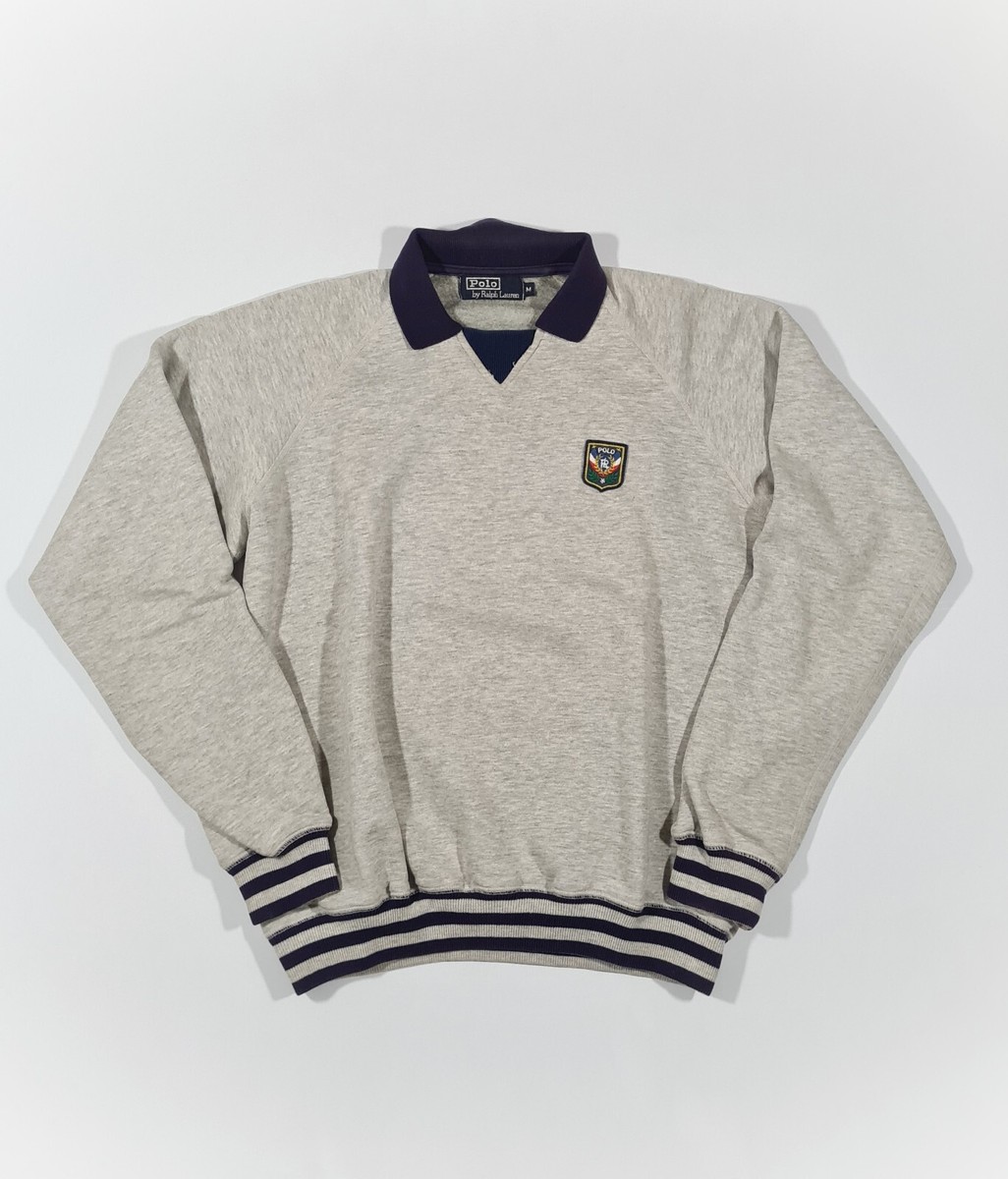 Polo Ralph Lauren UNI Sweatshirt 80s Vintage Rare Varsity Polo Ralph Lauren UNI Sweatshirt 80s Vintage Rare Varsity