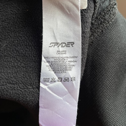 Spyder Womens Core Sweater Fleece Lined Zip Hoodie Size XL - Picture 11 of 12