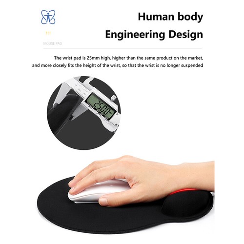 Wrist Rest Pad Keyboard Pad Ergonomic Support Pad Foldable Keyboard Wrist Rest - Picture 7 of 19