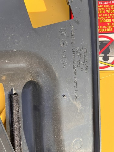 2004-2008 Crossfire Driver Passenger Front Dash Center Console Lower Trim Cover - Picture 7 of 7