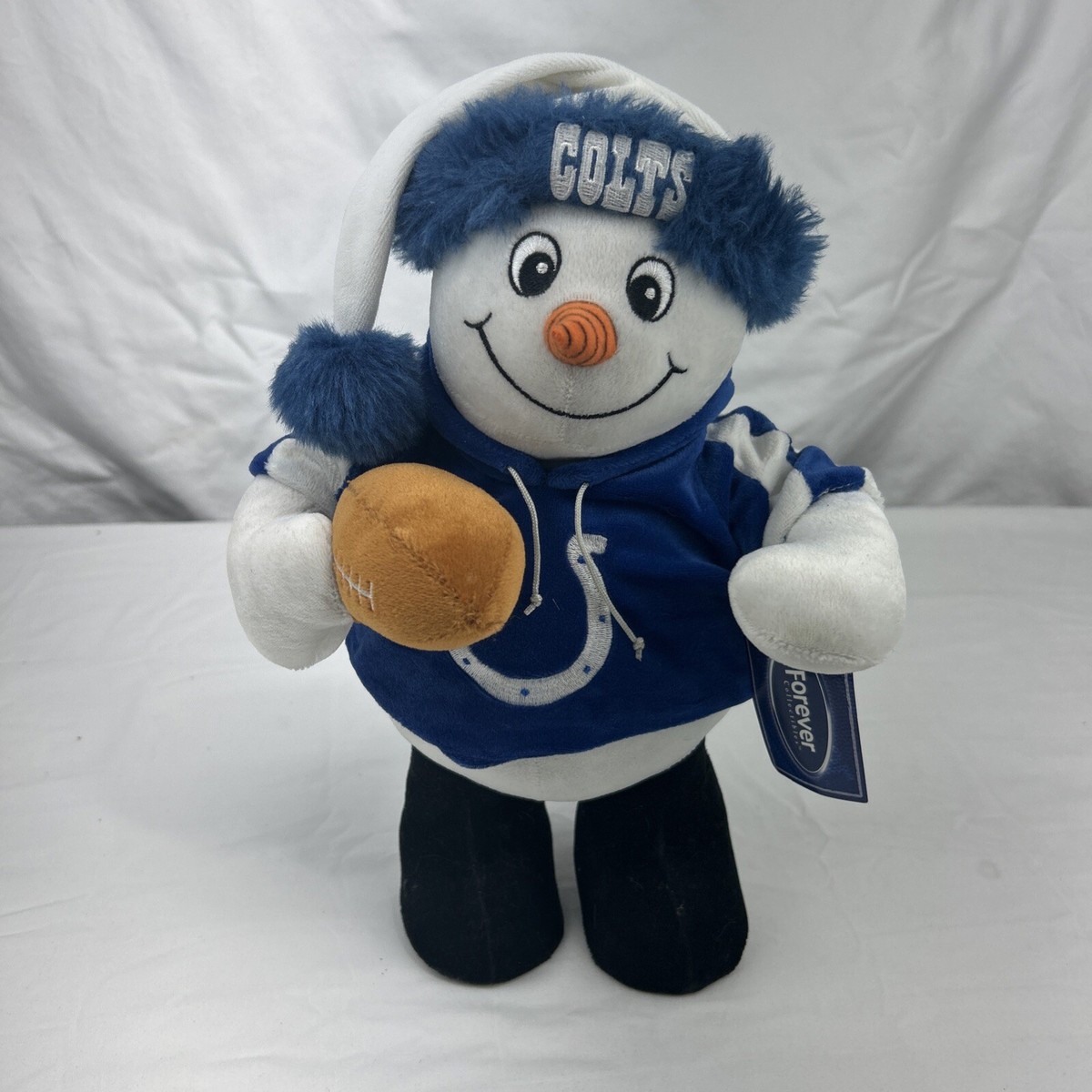 Forever Collectibles NFL Indianapolis Colts Snowman Plush/Decor