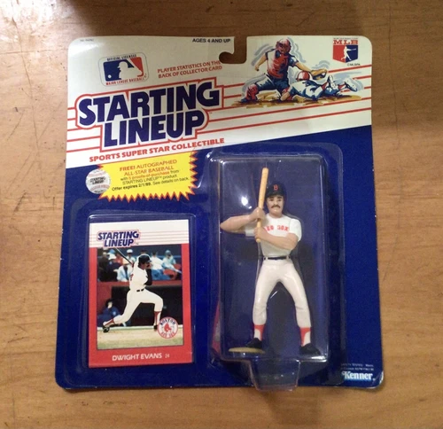 Starting Lineup 1988 MLB Baseball Dwight Evans Boston Red Sox Action Figure NEW