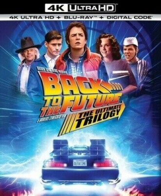 BACK TO THE FUTURE - 4K ULTRA HD/BLU-RAY/DIGITAL - BOX SET - BRAND NEW!