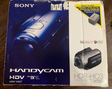 Sony Handycam Hdr Hc3 High Definition Camcorder For Sale Online Ebay