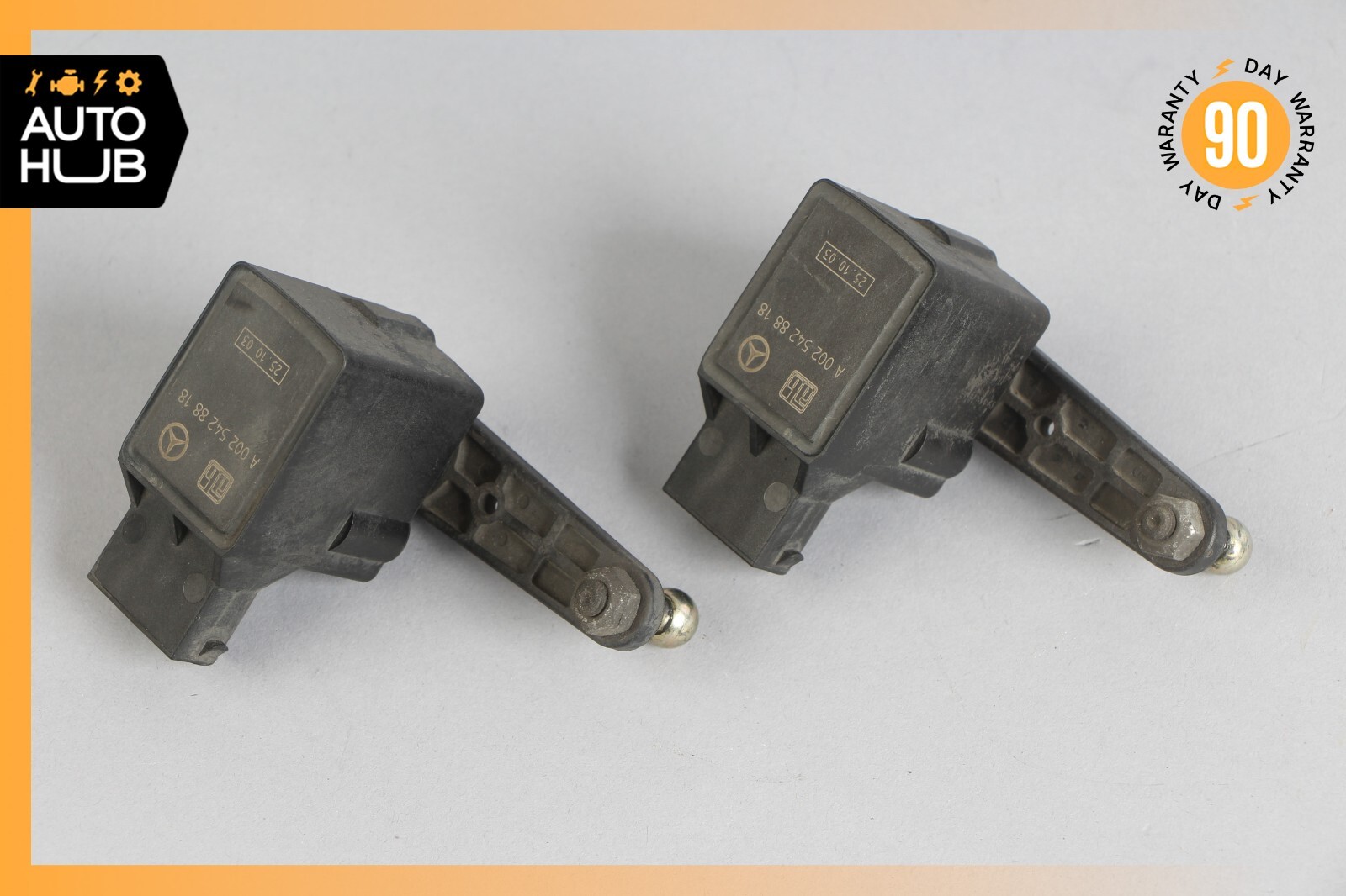 03-12 Mercedes R230 SL500 SL55 AMG Suspension Level Sensor Link Rod Set ...