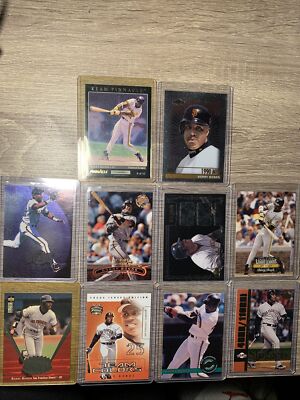 Barry Bonds 10 Cards Lot Insert