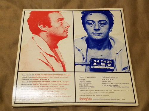 LENNY BRUCE "What I Was Arrested For" 1971 Douglas 2: (KZ 30872) Re-Issue EX - Picture 5 of 5