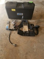 GLOBE GUARDIAN * Firefighter Oxygen Regulator & O2 Tank Pack Harness * w/ Case