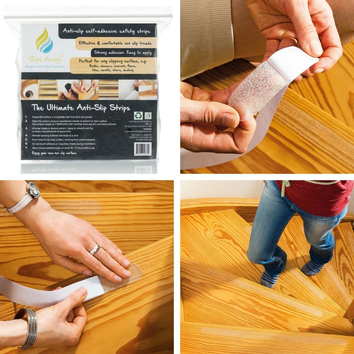 Adhesive strips for stairs online