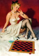 Top-Schild, versch. Größen, PIN UP, sexy lady, Strapse, Erotik, Neu & OVP