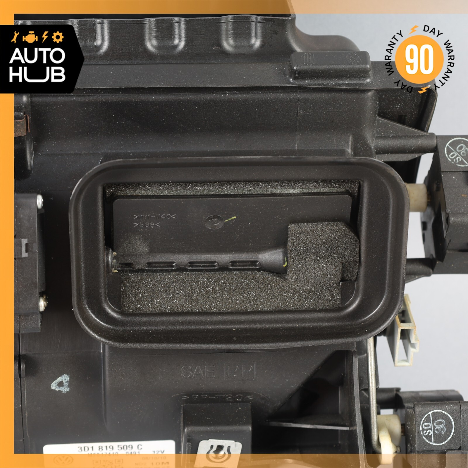 Bentley Continental GTC GT Center Dash AC A/C Heater Air Duct Housing OEM 59k