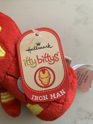 Hallmark Itty Bittys IRON MAN 2014 Marvel Avengers Stuffed Plush Toy New - Picture 4 of 5