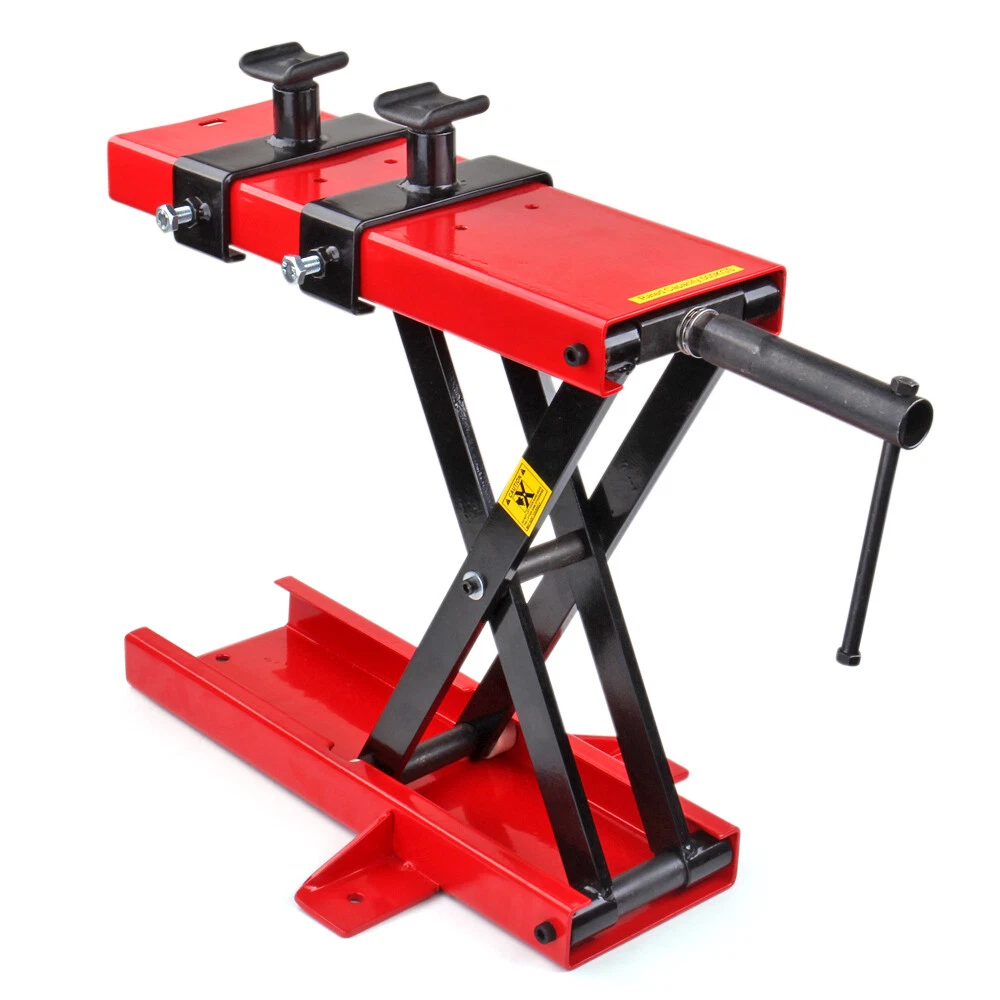 Motorcycle Lift Scissor Jack 1100 with Saddle for Harley Honda