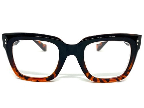 Klassische elegante Vintage Retro LESBRILLE Leser schwarz & Schildkrötenrahmen - Bild 3 von 6
