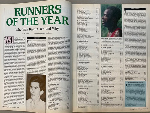 1990 Running Times Magazine February Runners of the Year, Lynn Williams - Picture 4 of 12
