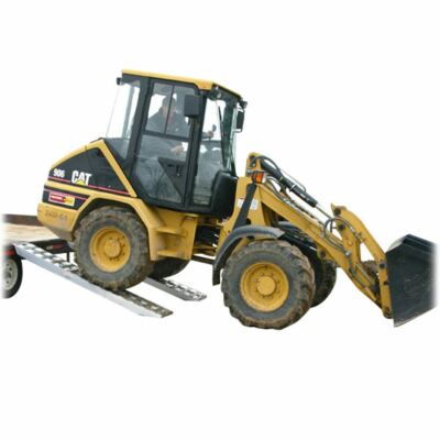 10,000 lb Skid Steer Loader & Tractor Trailer Haul Loading Ramps