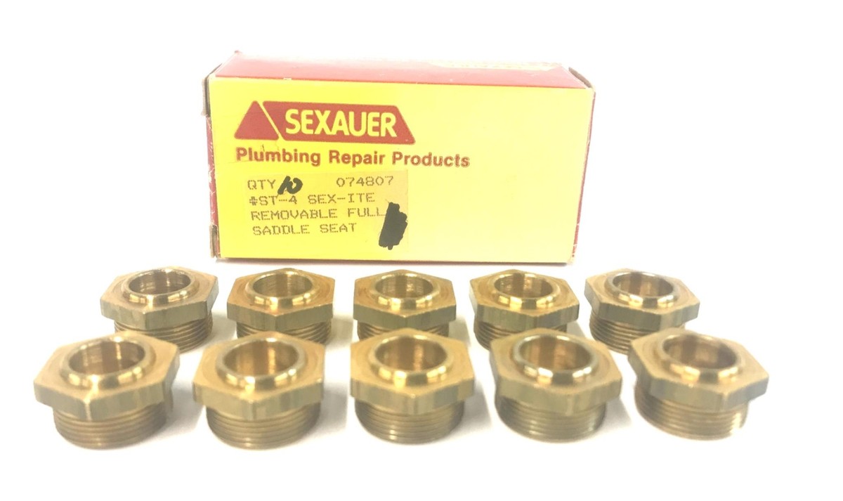 Sexauer/Sex-ite Removable Full Saddle Seat 074807 (ST-4) [Lot of