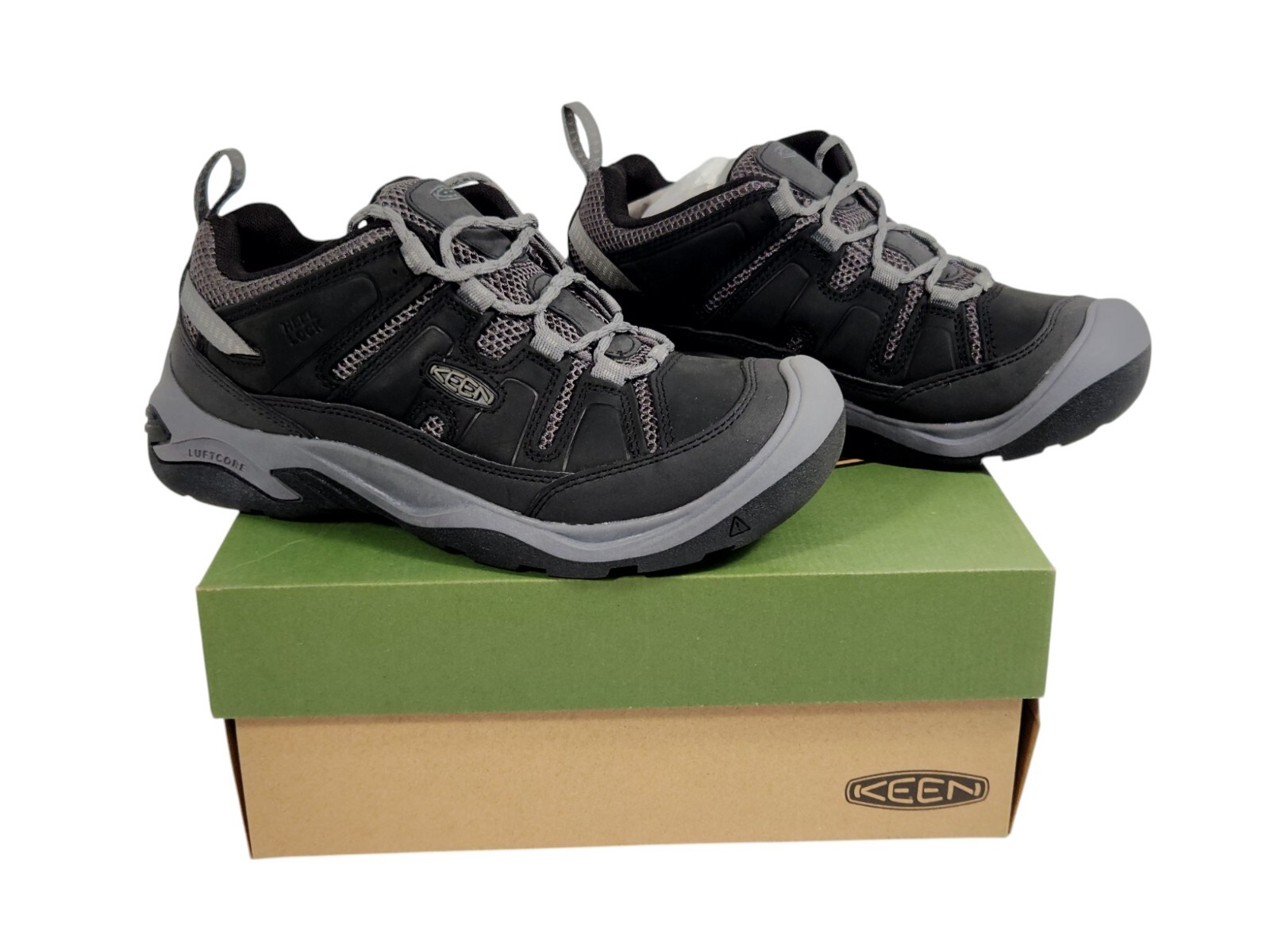 Scarpe Sneakers Keen Circadia Vent Uomo Taglia 8 M Nero Acciaio Grigio Escursionismo 1026780
