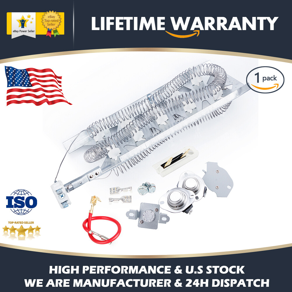 Heating Element For Kenmore Dryer 90 Series Whirlpool Duet Elite Residential HE3 eBay