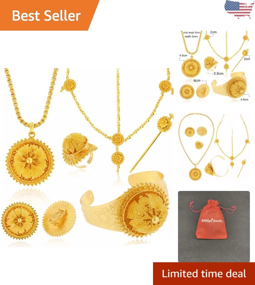 Ethiopian gold jewelry shop for sale