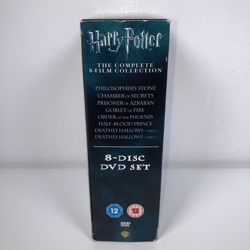 Harry Potter DVD Box Set Die komplette 8-Film Sammlung Discs in sehr gutem Zustand - Bild 7 von 14