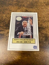 2001 Greats of the Game Coach's Corner #CC10 Dean Smith