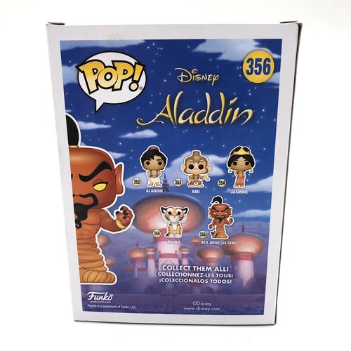Funko Pop Disney Aladdin Red Jafar as Genie 356 Ships In Free Pop Protector - Picture 3 of 6