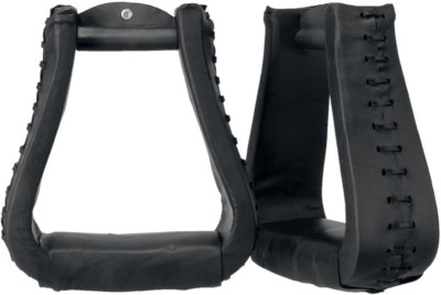 Royal King Oversized Western Stirrups Black