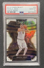 2019 Select Concourse Nikola Jokic #69 White Prizm /149 PSA 10 💎💎