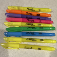 Sharpie Smear Guard Highlighters Assorted Col...