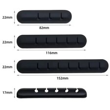 Cable Holder Clips Cable Management Cord Organizer Silicone USB Charging Cable
