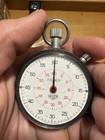 Vintage Heuer Fisher Swiss Mechanical Stopwatch Runs Minute Counter Not Working — photo 1
