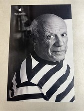Apple Think Different Ad Campaign Poster Pablo Picasso Creator 11  X 17  