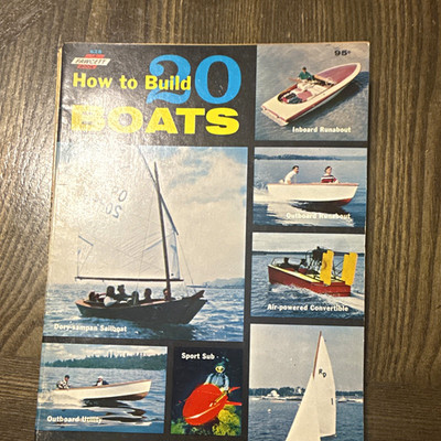 Mechanix Illustrated How to Build 20 Boats Paperback How-To Boatbuilding