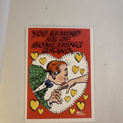 Vintage Funny Valentine's Day Cards LGrand Canyon & Unique Sentiment 1959