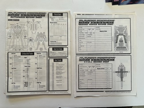 Battlespace RPG Game - Open Box Played Battletech - Picture 5 of 9