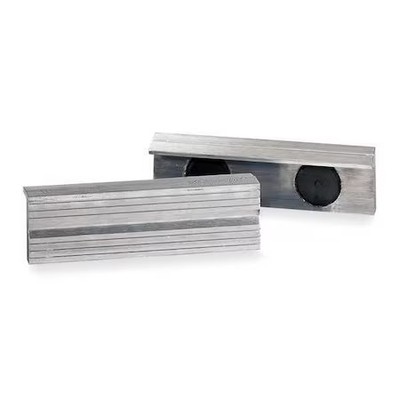 Wilton A-6.5 Magnetic Jaw Cap, 6 1/2 In, Alum, Pk2