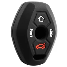 Key Fob Remote Skin Shell Case Cover Replacement for BMW LX8 FZV